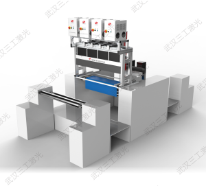 CO2一拖四易撕線(xiàn)激光打標(biāo)機(jī)